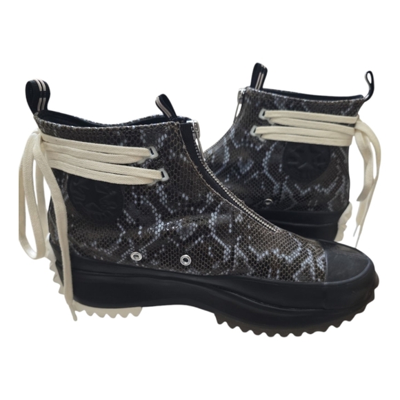 Converse Run Star Hike Snake High Top Colour Engine Smoke/Black/Egret M8 W9.5 - Picture 9 of 12